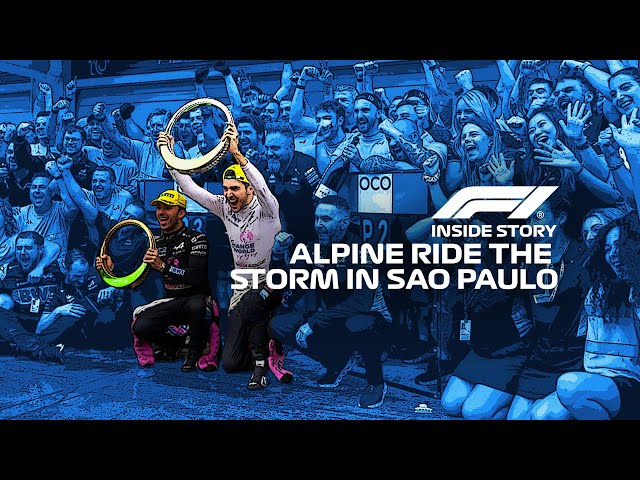 INSIDE STORY: Alpine’s Magnificent Double Podium | 2024 Sao Paulo Grand Prix | Lenovo