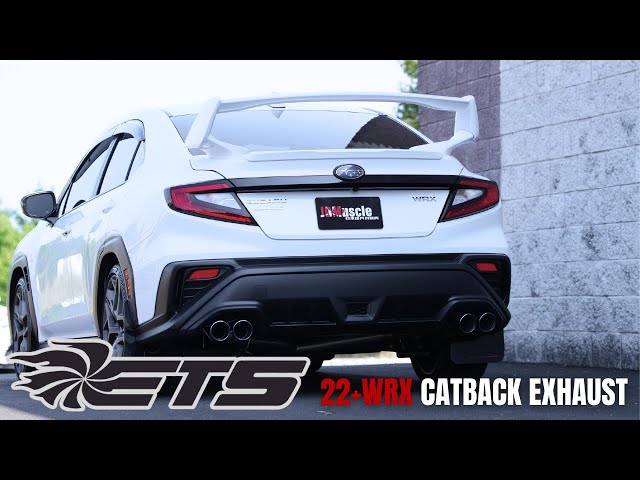 ETS 22+ WRX EXTREME NON-RESONATED CATBACK | COLD START, REV & DRIVE OFF