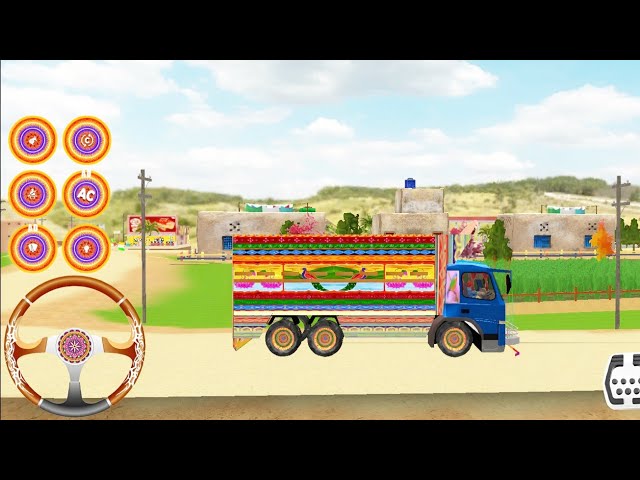 Indian Truck Simulator Offroad Game | Truck Game | Truck Simulator | Hill Truck Driving Game Part 12