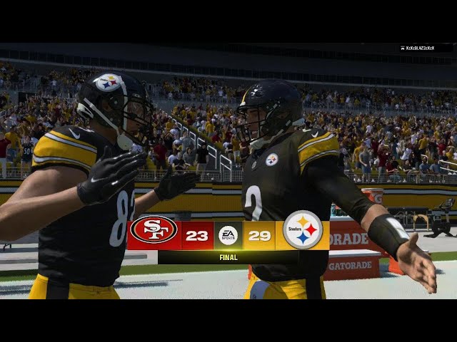 Madden NFL 24 - 49ers VS Steelers