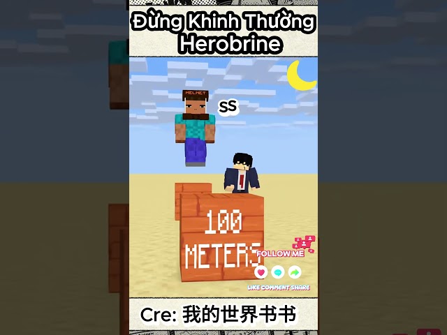 Minecraft Hài Hước Herobrine Và Những Người Bạn Trong Minecraft