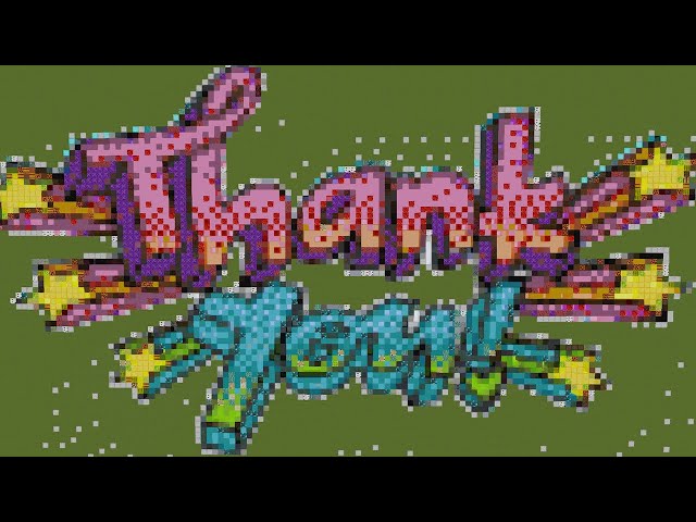 This Pixel Art took 10000 Hours to complete *Almost Game Ended (happy) | Minecraft Pixel Art Video