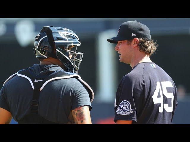 Gerrit Cole dazzles in spring training sim game