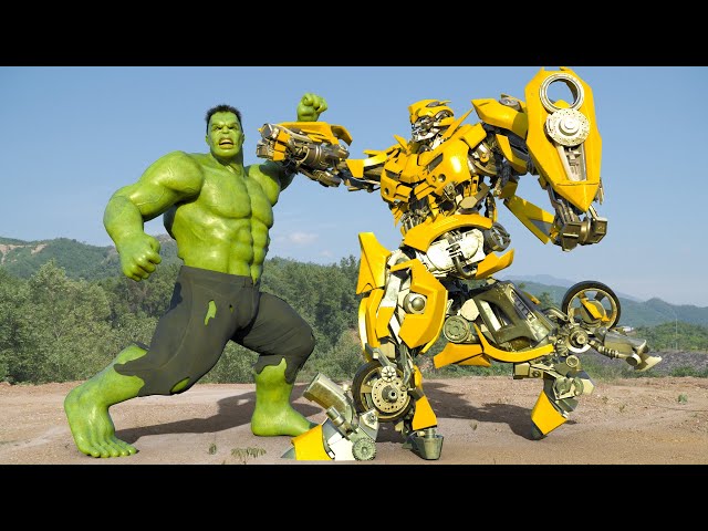 Transformers One (2024) - Bumblebee vs Hulk Final Fight | Paramount Pictures [HD]