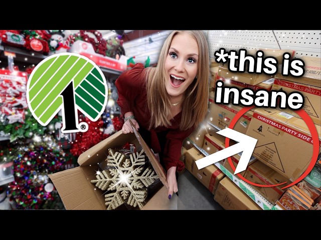 OMG!🎄😱 DOLLAR TREE CHRISTMAS is better than EVER!