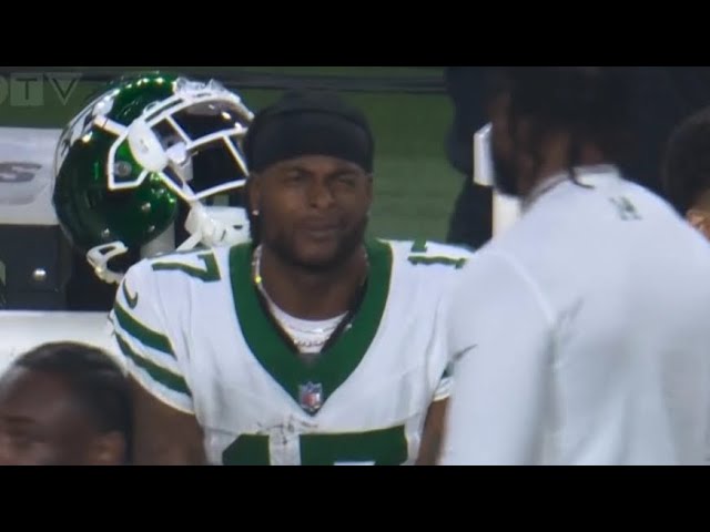 Davante Adams in DISBELIEF of George Pickens | Jets vs Steelers