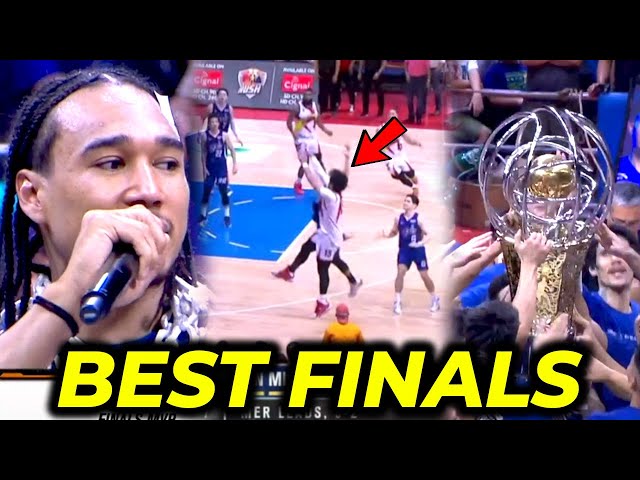 Nagkagulatan si June Mar at Newsome! | Crazy last 2 minutes ng PBA finals!