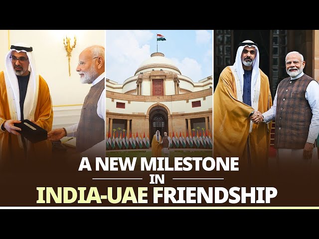 PM Modi, Abu Dhabi Crown Prince hold fruitful talks in New Delhi