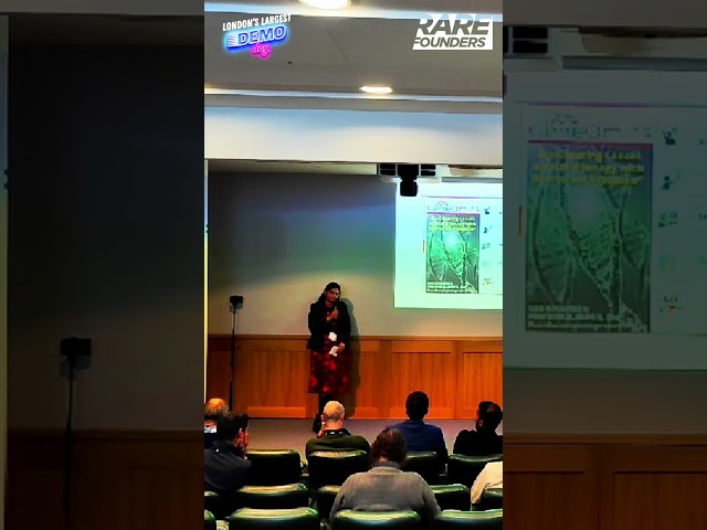 GENEOMICS pitching at London’s Largest Demo Day S1E2