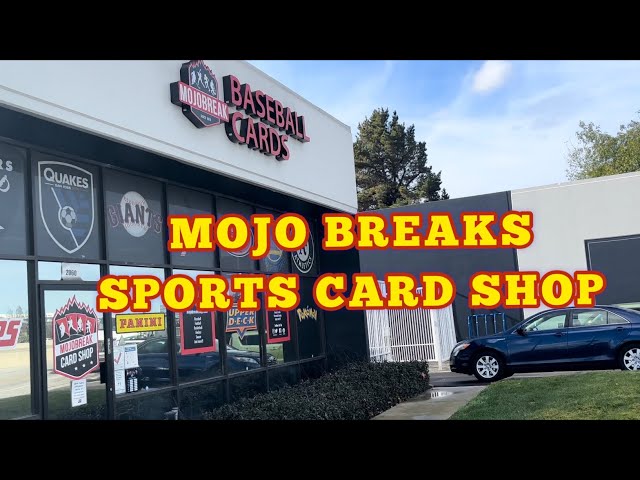 Mojo Breaks Sports Card Shop In The Bay Area / Amazing Shop to go visit!! @mojobreak