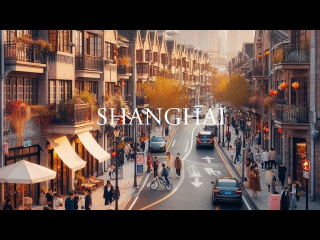 Shanghai Thames Town is like a dreamy British island｜4K HDR