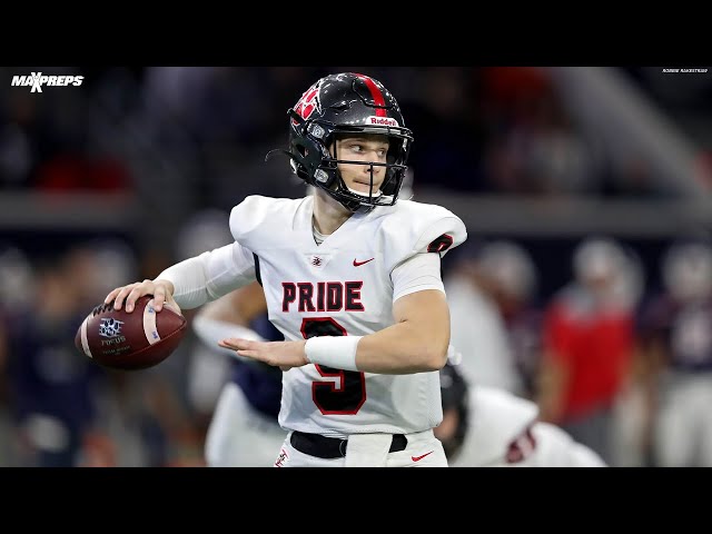 Atlanta Braves' Pitcher AJ Smith-Shawver High School Football Highlights 🏈