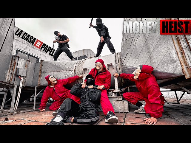 Parkour MONEY HEIST vs POLICE in REAL LIFE ''NEW MEMBER 1.0'' ( Epic Parkour Escape POV Chase )