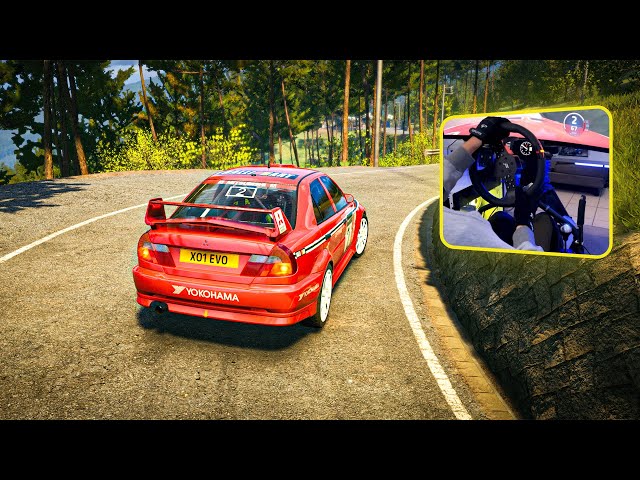 Mitsubishi Lancer Evo VI - Nakatsugawa | Car Setup | EA Sports WRC | Fanatec CSL DD Gameplay