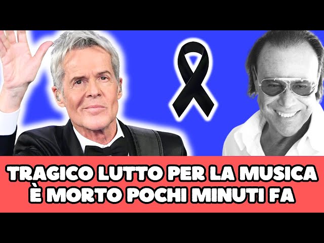 TRAGICO LUTTO PER LA MUSICA, È MORTO ALL’IMPROVVISO POCHI ISTANTI FA…