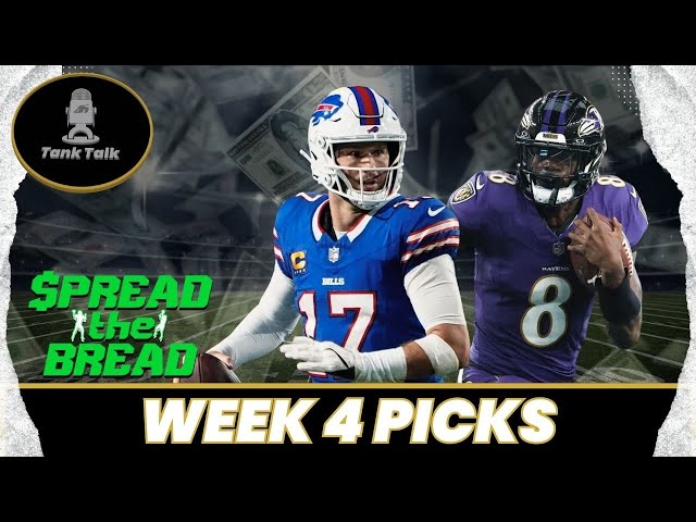 Spread The Bread: NFL Week 4 Picks