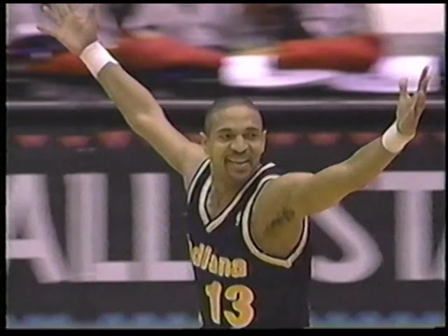 Indiana Pacers San Antonio Spurs January 4th, 1996 Highlights