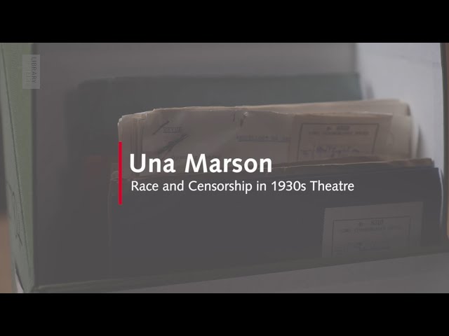 Una Marson: Race and Censorship in 1930s Theatre | Collection in Focus | British Library