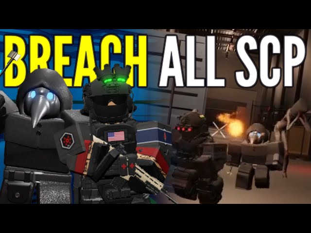 So I Tried To Breach Every SCP in Roblox