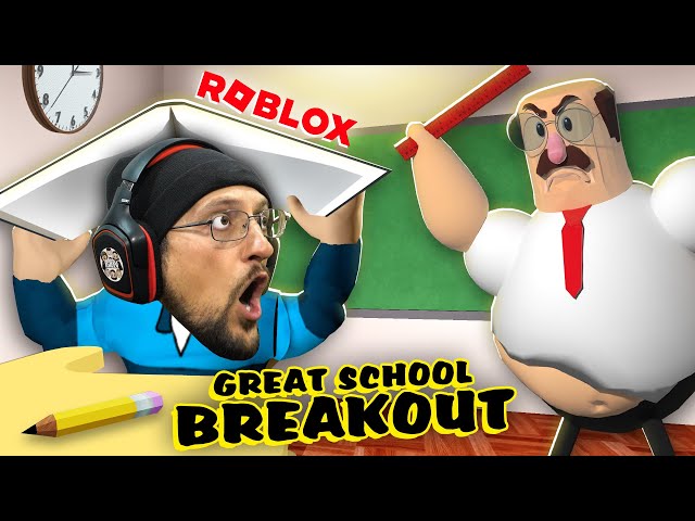 Roblox Great School Breakout! Escape the Chubby Teacher! (FGTeeV)