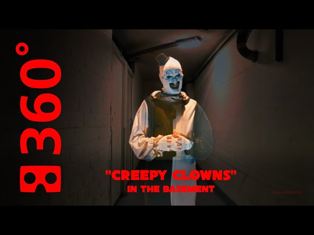 360° VR - Creepy Clowns in the Basement - Vilin360