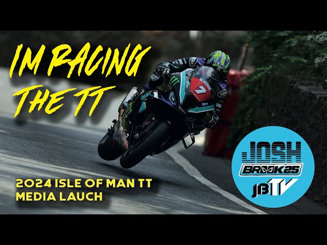 I’m racing the Isle of Man TT again in 2024