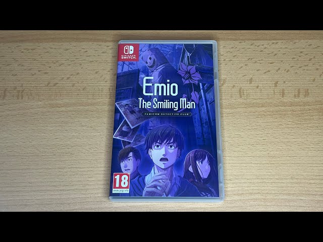 Unboxing ┃ Emio - The Smiling Man: Famicom Detective Club ┃ NS