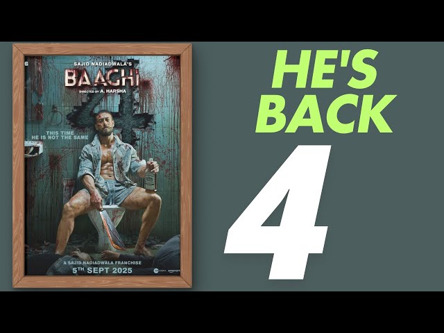 Baaghi 4 Poster Review | Reviewwala