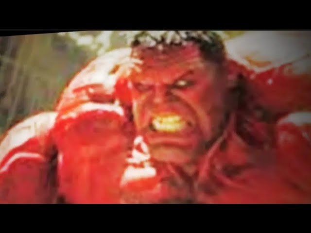 RED HULK Vs  GREEN HULK | Red Hulk SCENE in Captain America Brave New World | Red Hulk Footage