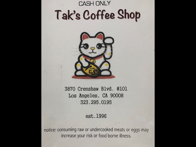 Tak's Coffee Shop