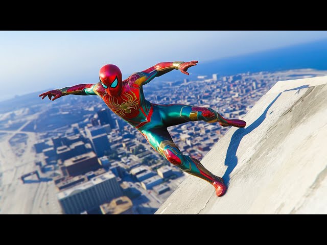 GTA 5 Highest Buildings JUMP Challenge #20 - GTA 5 Gameplay Funny Moments & Fails