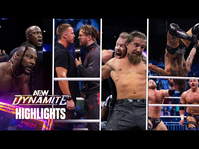 Highlights from Dynamite! | 11/13/24 AEW Dynamite