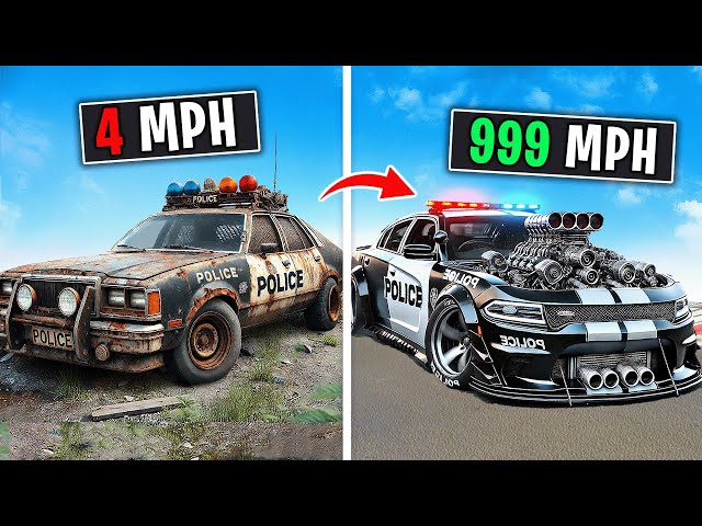 Upgrading to the FASTEST Police Car.. GTA 5