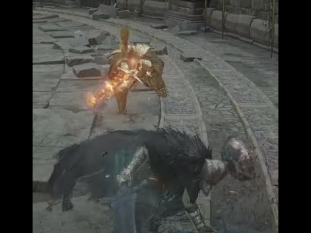 ELDEN RING Double Moonlight Greatsword dunking on people in colosseum update