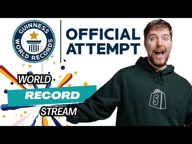 LONGEST LIVE STREAM CHALLENGE  //  MR BEAST