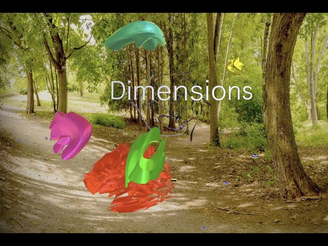 Study 115 - "Dimensions" - VR180 4K 3D Stereoscopic Visual Music