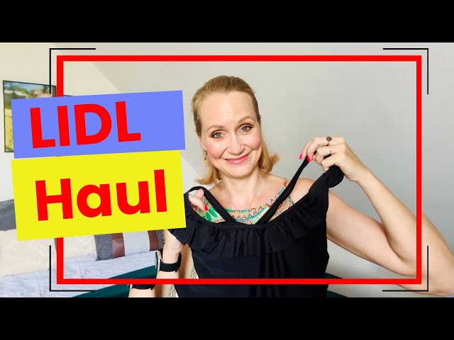 Lidl Haul! Tak to jsem ještě nedělala 😂 | Jaké mají oblečení v Lidlu?