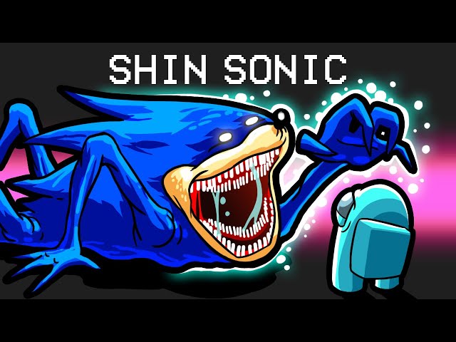 Shin Sonic in Among Us