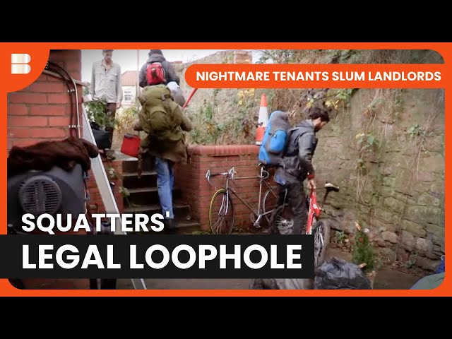 Landlord Battles Squatters - Nightmare Tenants Slum Landlords - Documentary