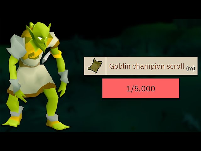 Making Millions Killing Goblins In OSRS - On Drop Rate #11