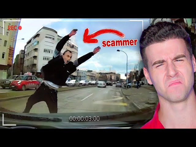 Insurance Scammers Caught On Camera!