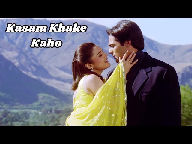 Kasam Khake Kaho Lyrics | Arjun Rampal | Preity Zinta | Mahima | Kumar Sanu | Alka Yagnik