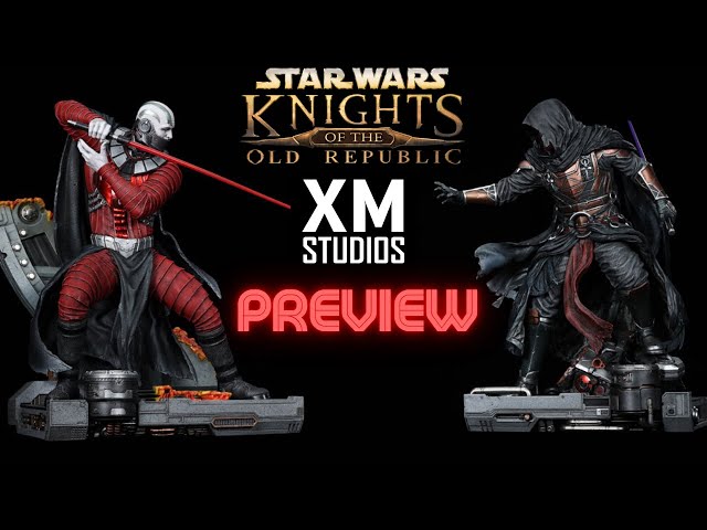 XM Studio 1/4 scale Darth Malak and Darth Revan Statue