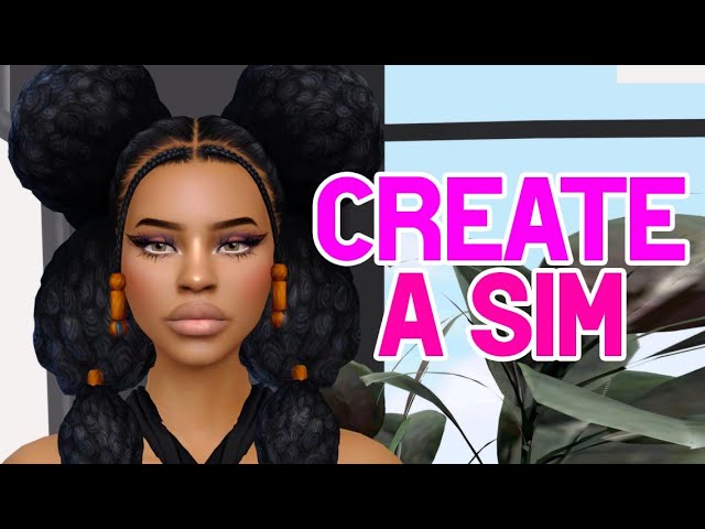 The BEST create a sim CC for The Sims 4