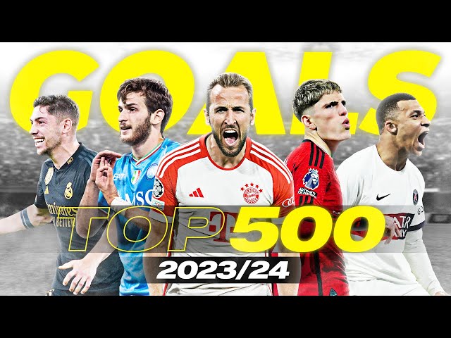 TOP 500 Goals in Football This Season 2023/2024