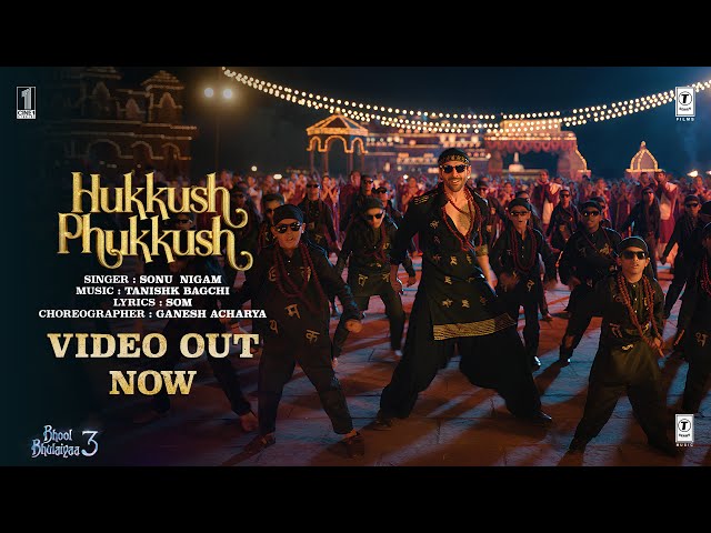 Bhool Bhulaiyaa 3: Hukkush Phukkush (Song) Kartik Aaryan, Triptii | Sonu Nigam, Tanishk | Bhushan K