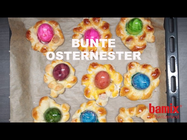 BUNTE OSTERNESTER mit bamix® of Switzerland