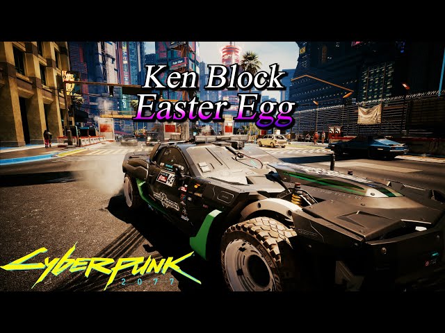 Ken Block Car & Tribute Added In Cyberpunk 2.0