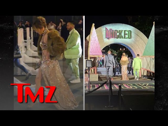 Jennifer Lopez Steals the Show in Skin-Baring Gown at 'Wicked' Premiere | TMZ