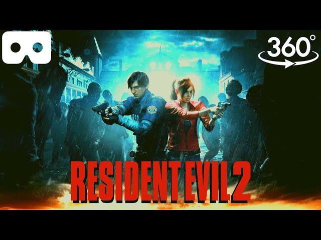 RESIDENT EVIL 2: REMAKE in VR 360° | 3D Virtual Reality Experience